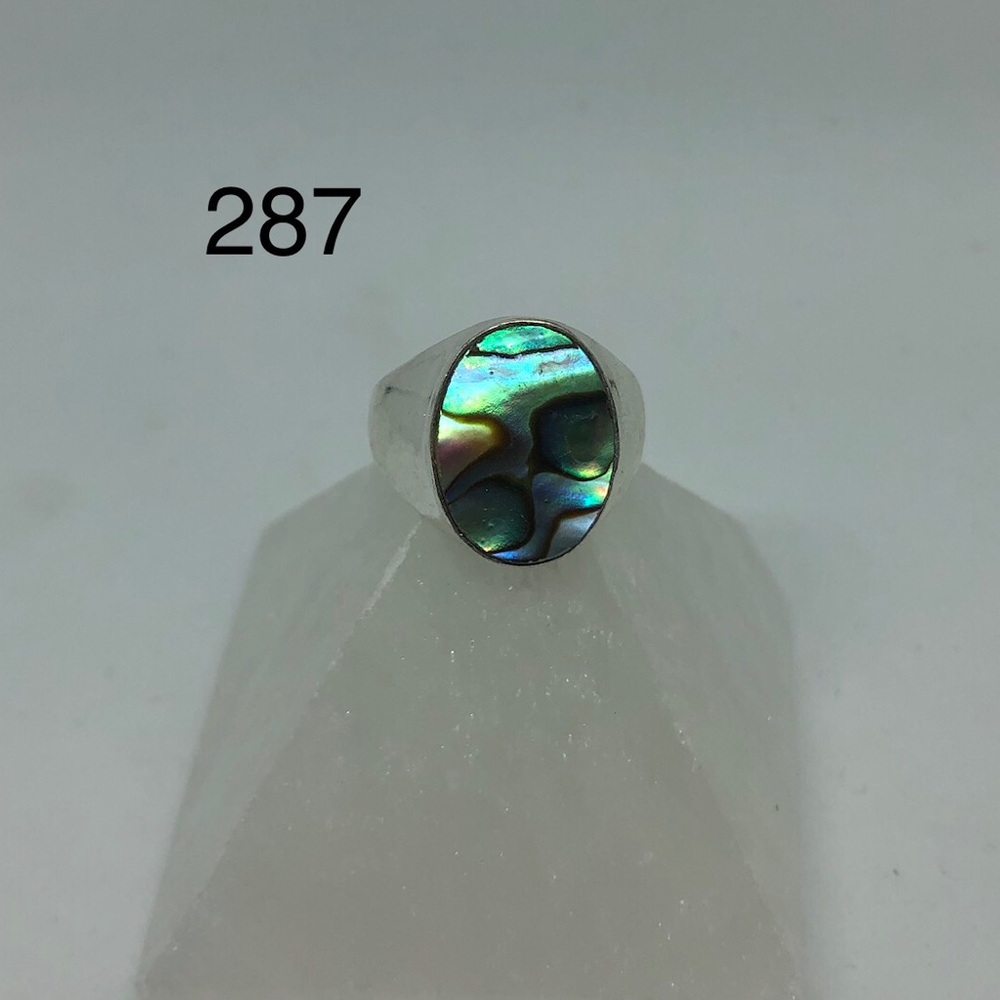 Abalone Shell Ring